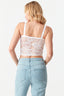 White Crochet Lace Bralet - Select Fashion