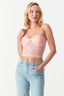 Peach Lace Bralet - Select Fashion