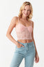 Peach Lace Bralet - Select Fashion