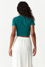 Ivy Green Basic Fitted Crop Tee - Select Fashion
