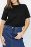 Black Basic Oversized Tee - Select Fashion