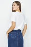 Optic White Basic Oversized Tee - Select Fashion