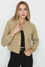 Stone Pocket Front Bomber Jacket - Select Fashion