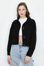 Black Crop Moleskin Jacket - Select Fashion
