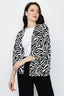 Mono Zebra Kimono Cover Up - Select Fashion