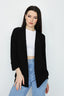 Black Edge to Edge Soft Jacket - Select Fashion