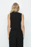 Black Pinstripe Waistcoat - Select Fashion
