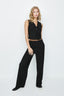 Black Pinstripe Waistcoat - Select Fashion