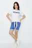 Bright Blue Boyfriend Denim Shorts - Select Fashion