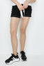 Black Contrast Stitch Casual Short - Select Fashion