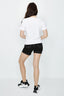Black Contrast Stitch Casual Short - Select Fashion