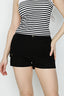 Black Elasticated Casual Short - Select Fashion