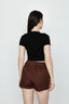 Chocolate Elasticated Casual Short - Select Fashion