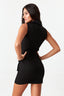 Black Sleeveless Casual Bodycon Dress - Select Fashion