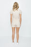Stone Casual Belted Playsuit - Select Fashion