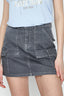 Grey Side Pocket Skirt - Select Fashion