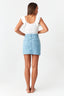 Midwash Denim Skirt - Select Fashion
