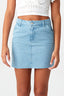 Midwash Denim Skirt - Select Fashion