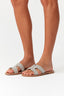 Silver Diamante H Sliders - Select Fashion