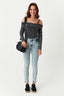 Bleach Acid Midrise Ripped Skinny Jeans - Select Fashion