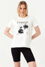 Ivory L'Amour Floral Foil Tee - Select Fashion