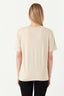 Neutral Pasadena Oversized Tee - Select Fashion