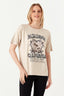 Neutral Pasadena Oversized Tee - Select Fashion