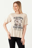 Neutral Pasadena Oversized Tee - Select Fashion
