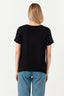 Black Pearl Sleeve Heart Tee - Select Fashion