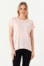Pink Luxe Style Slub Tee - Select Fashion