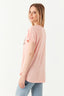 Pink Amour Heart Slub Tee - Select Fashion