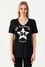 Black No Limits Star Slub Tee - Select Fashion