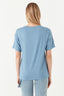 Blue Butterfly Embroidered Tee - Select Fashion