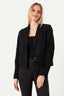 Black Textured Short Jacket - Select Fashion