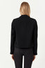 Black Textured Short Jacket - Select Fashion