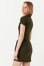 Khaki D-Ring Casual Bodycon Dress - Select Fashion