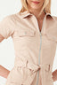Stone D-Ring Casual Bodycon Dress - Select Fashion