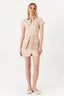 Stone D-Ring Casual Bodycon Dress - Select Fashion